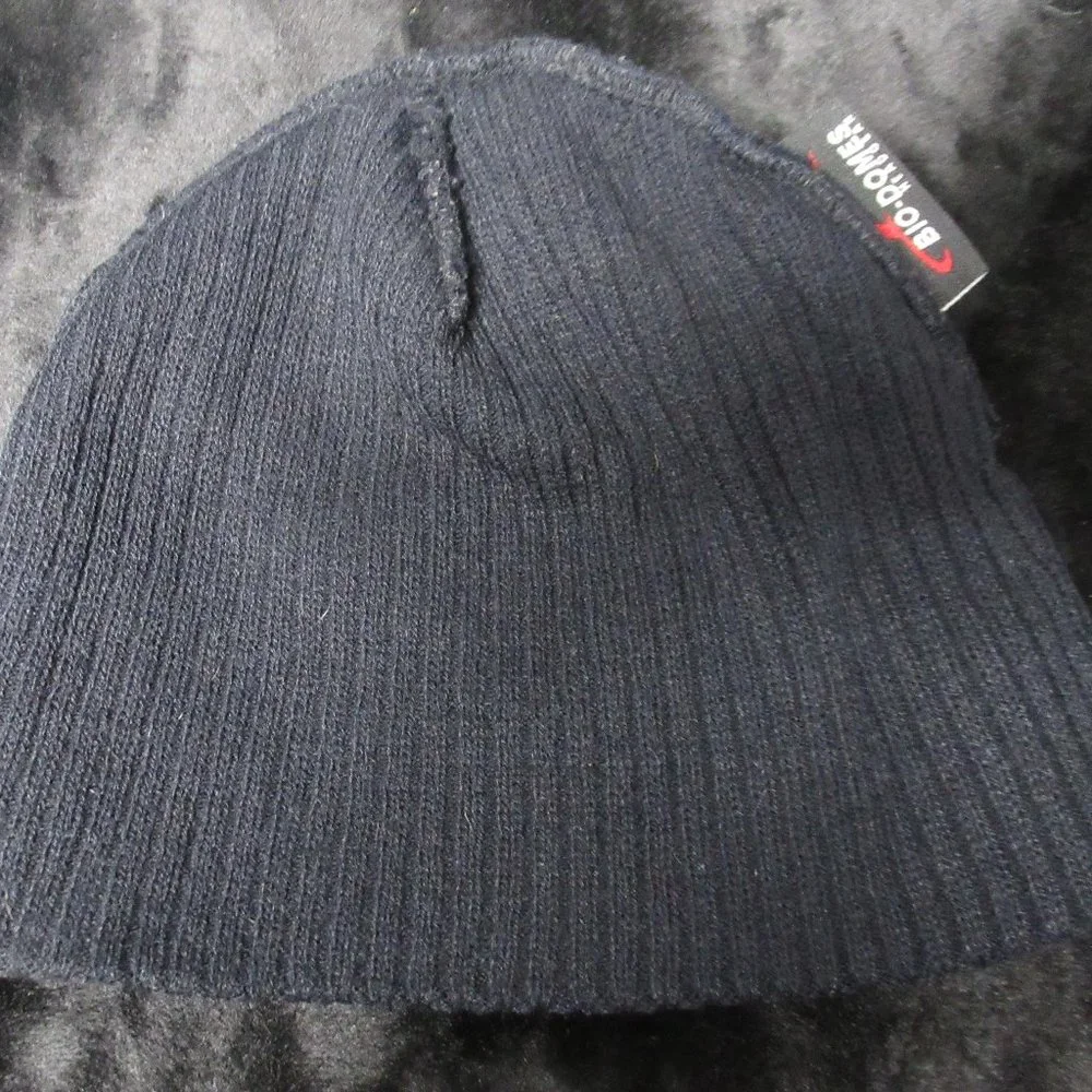 Psychopathic Records Insane Clown Posse ICP Knit Beanie Black and Yellow - Picture 3 of 4